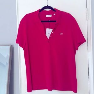 NWT Lacoste polo